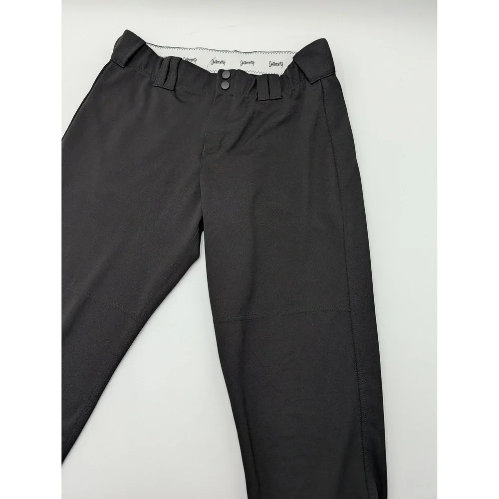 Intensity Athletics Black Polyester Baseball Softball‎ Pants Youth Large